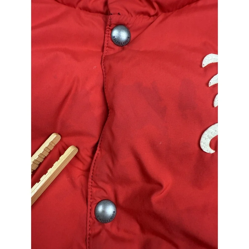 Polo Ralph‎ Lauren Puffer Vest Boys 7 Reversible Down Filled Jacket